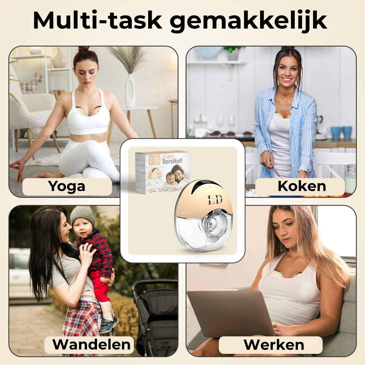 Handsfree Borstkolf